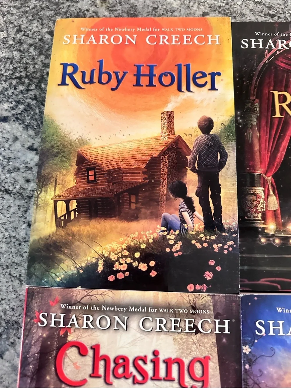 Sharon Creech X 5 Replay fictional Young adult Adventurous book set